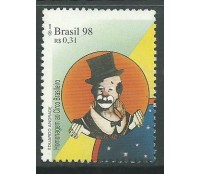 C2085 0 CIRCO BRASILEIRO PALHAÇO 98 - 10.240 Mint